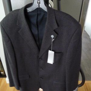 STAFFORD EXECUTIVE MEN LAMBSWOOL CASHMERE BLAZER NEW WITH TAGS SIZE 42R
